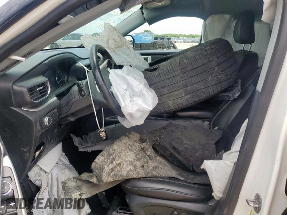 2022 Ford Explorer XLT z VIN 1FMSK7DH9NGA71395, wystawiony jako Copart lot #60721505 z przebiegiem Nie podano mil oraz Szkoda całkowita • Salvage title. Historia ofert i sprzedaży dostępna na DreamBid. Obrazek 7.