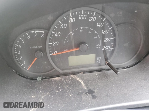 2022 Mitsubishi Mirage ES с VIN ML32AUHJ0NH004765, выставлен на аукционе Copart как лот 56042665 с пробегом Не указан миль и На запчасти • Non repairable. История ставок и продаж доступна на DreamBid. Изображение 9.