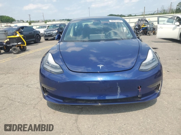 2021 Tesla Model 3 Long Range z VIN 5YJ3E1EB5MF853256, wystawiony jako Copart lot #60751685 z przebiegiem 58 959 mil mil oraz Szkoda całkowita • Salvage title. Historia ofert i sprzedaży dostępna na DreamBid. Obrazek 5.