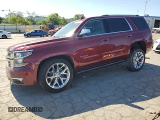 2017 Chevrolet Tahoe Premier with VIN 1GNSKCKC6HR284437, listed as a Copart auction lot 58087134 with 69,152 mi miles and Salvage title. Bid and sale history available at DreamBid. Image 1.