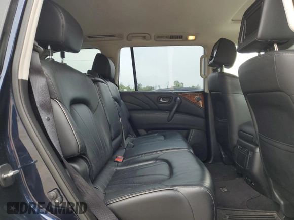 2016 Infiniti QX80 with VIN JN8AZ2NC7G9401032, listed as a Copart auction lot 58068015 with 159,842 mi miles and Salvage title. Bid and sale history available at DreamBid. Image 11.