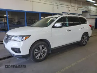 2017 Nissan Pathfinder Platinum with VIN 5N1DR2MM2HC697645, listed as a Copart auction lot 58669605 with 70,920 mi miles and Clean title. Bid and sale history available at DreamBid. Image 1.