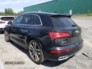 2018 Audi SQ5 Prestige with VIN WA1C4AFY5J2025299, listed as a Copart auction lot 62831624 with 116,682 mi miles and Salvage Title. Bid and sale history available at DreamBid. Image 2.