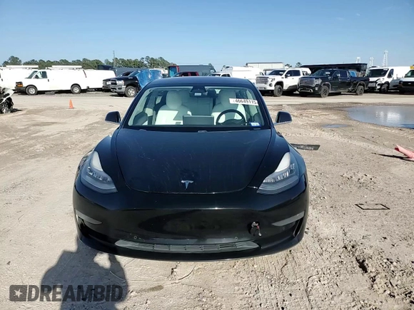 2019 Tesla Model 3 Mid Range with VIN 5YJ3E1EA6KF302273, listed as a Copart auction lot 46649115 with 120,412 mi miles and Salvage Title. Bid and sale history available at DreamBid. Image 10.