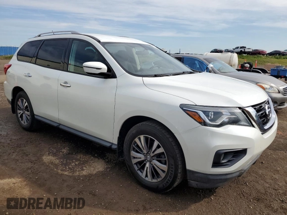 2017 Nissan Pathfinder SL with VIN 5N1DR2MM9HC695715, listed as a Copart auction lot 62852045 with 178,895 mi miles and Clean title. Bid and sale history available at DreamBid. Image 4.