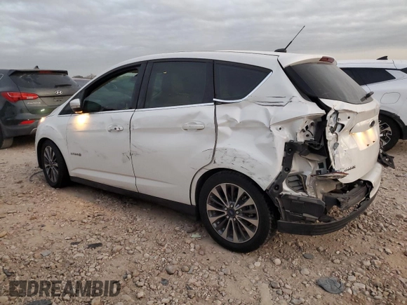 2017 Ford C-Max Titanium z VIN 1FADP5DU9HL114487, wystawiony jako Copart lot #82641644 z przebiegiem 21 430 mil mil oraz Szkoda całkowita • Salvage title. Historia ofert i sprzedaży dostępna na DreamBid. Obrazek 2.