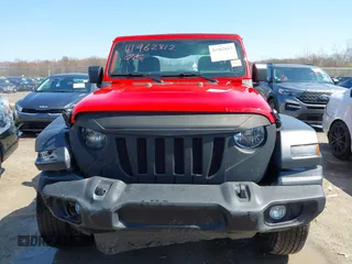 2024 Jeep Wrangler Sport S with VIN 1C4PJXAG7RW304498, listed as a IAAI auction lot 41962812 with 9,457 mi miles and . Bid and sale history available at DreamBid. Image 13.