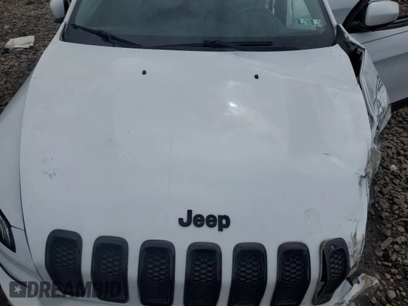 2018 Jeep Cherokee Latitude with VIN 1C4PJMCB7JD530301, listed as a Copart auction lot 51976255 with 0 mi miles and Salvage Title. Bid and sale history available at carsss.com. Image 12.