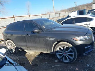 2017 Jaguar F-Pace 35t R-Sport with VIN SADCL2BV5HA894161, listed as a IAAI auction lot 41452763 with 57,281 mi miles and . Bid and sale history available at DreamBid. Image 13.