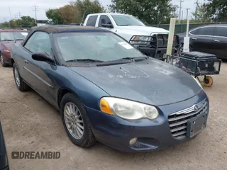 2002 Chrysler Sebring Limited with VIN 1C3EL65R72N201668, listed as a IAAI auction lot 41018612 with 143,931 mi miles and . Bid and sale history available at DreamBid. Image 1.