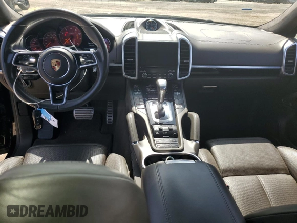 2017 Porsche Cayenne GTS with VIN WP1AD2A29HLA81318, listed as a Copart auction lot 59517413 with 77,363 mi miles and . Bid and sale history available at DreamBid. Image 8.