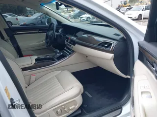 2019 Genesis G90 Premium with VIN KMTF34JA4KU061686, listed as a IAAI auction lot 42157076 with 27,359 mi miles and . Bid and sale history available at DreamBid. Image 5.