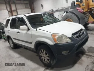 2002 Honda CR-V EX with VIN JHLRD78802C007646, listed as a IAAI auction lot 41585777 with 206,802 mi miles. Bid and sale history available at carsss.com. Image 1.