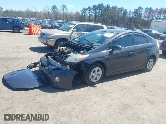 2011 Toyota Prius I with VIN JTDKN3DUXB0302715, listed as a IAAI auction lot 41886764 with 194,703 mi miles. Bid and sale history available at carsss.com. Image 18.