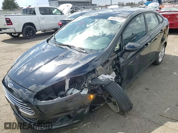 2017 Ford Fiesta SE z VIN 3FADP4BJ4HM122272, wystawiony jako Copart lot #49693695 z przebiegiem 55 151 mil mil oraz Szkoda całkowita • Salvage title. Historia ofert i sprzedaży dostępna na DreamBid. Obrazek 11.