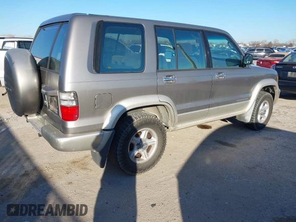2002 Isuzu Trooper S z VIN JACDS58X227J01706, wystawiony jako IAAI lot #41489087 z przebiegiem 197 538 mil mil oraz . Historia ofert i sprzedaży dostępna na DreamBid. Obrazek 4.