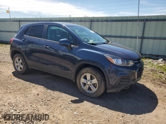 2018 Chevrolet Trax LS with VIN 3GNCJNSB8JL396504, listed as a Copart auction lot 54419405 with 59,064 mi miles and Salvage Title. Bid and sale history available at carsss.com. Image 4.