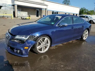 2014 Audi S7 Prestige z VIN WAUW2AFC2EN145611, wystawiony jako Copart lot #59371595 z przebiegiem 144 056 mil mil oraz Szkoda całkowita • Salvage title. Historia ofert i sprzedaży dostępna na DreamBid. Obrazek 1.