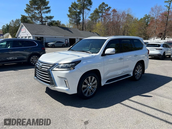 2016 Lexus LX 570 with VIN JTJHY7AX8G4198794, listed as a Copart auction lot 54615015 with 107,196 mi miles and Clean Title. Bid and sale history available at DreamBid. Image 2.