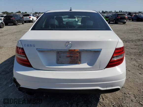 2014 Mercedes-Benz C 250 Sport with VIN WDDGF4HB2ER311836, listed as a Copart auction lot 60432065 with 170,911 mi miles and Salvage title. Bid and sale history available at DreamBid. Image 6.
