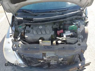 2007 Nissan Versa 1.8 S with VIN 3N1BC13E37L379587, listed as a IAAI auction lot 41954699 with 58,339 mi miles. Bid and sale history available at carsss.com. Image 10.
