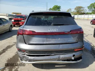2021 Audi e-tron Premium Plus with VIN WA1LAAGE3MB012259, listed as a Copart auction lot 48824963 with 23,710 mi miles. Bid and sale history available at carsss.com. Image 6.
