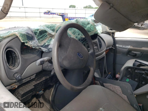 2008 Ford Econoline Passenger XL with VIN 1FBSS31L88DA95428, listed as a Copart auction lot 55216894 with Not Provided miles and Salvage Title. Bid and sale history available at DreamBid. Image 8.