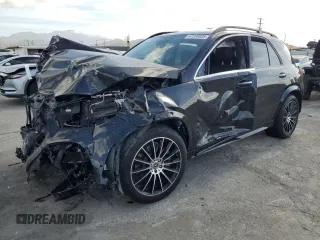 2023 Mercedes-Benz GLE 450 with VIN 4JGFB5KB2PA930305, listed as a Copart auction lot 47260805 with 38,283 mi miles and Salvage title. Bid and sale history available at DreamBid. Image 1.