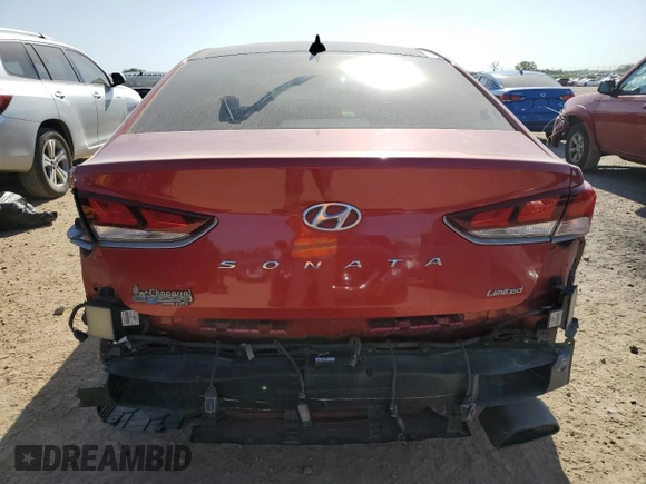 2019 Hyundai Sonata Sport with VIN 5NPE34AF0KH744386, listed as a Copart auction lot 52711795 with 77,987 mi miles and Salvage title. Bid and sale history available at DreamBid. Image 6.