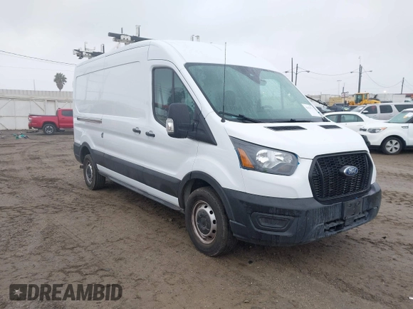 2021 Ford Transit Cargo with VIN 1FTBR1C88MKA52816, listed as a IAAI auction lot 41620731 with 60,716 mi miles and . Bid and sale history available at DreamBid. Image 1.