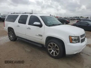2014 Chevrolet Suburban LT with VIN 1GNSCJE08ER180837, listed as a Copart auction lot 54332795 with 158,272 mi miles and Clean Title. Bid and sale history available at carsss.com. Image 4.