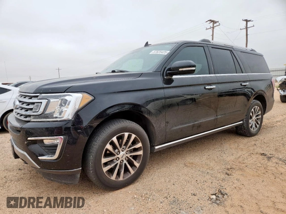 2018 Ford Expedition Max Limited with VIN 1FMJK2AT4JEA08363, listed as a Copart auction lot 57625425 with 130,749 mi miles and Salvage title. Bid and sale history available at DreamBid. Image 1.