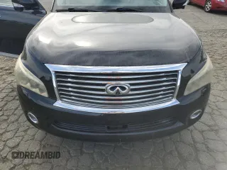 2012 Infiniti QX56 7-passenger with VIN JN8AZ2NE1C9016500, listed as a Copart auction lot 74600284 with 145,656 mi miles and Salvage Title. Bid and sale history available at carsss.com. Image 12.