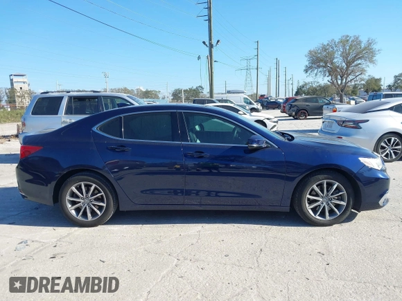 2018 Acura TLX w/Technology Pkg with VIN 19UUB1F59JA003755, listed as a IAAI auction lot 41579263 with 73,161 mi miles. Bid and sale history available at carsss.com. Image 13.