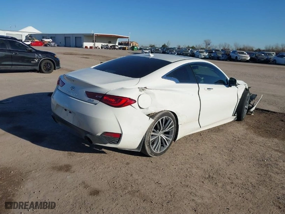 2018 Infiniti Q60 3.0t LUXE with VIN JN1EV7EK8JM340892, listed as a IAAI auction lot 41168632 with 68,647 mi miles. Bid and sale history available at carsss.com. Image 4.