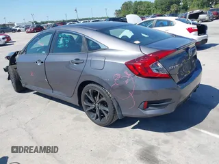 2019 Honda Civic Sport with VIN 19XFC2F89KE019683, listed as a IAAI auction lot 42055871 with 107,941 mi miles and . Bid and sale history available at DreamBid. Image 3.