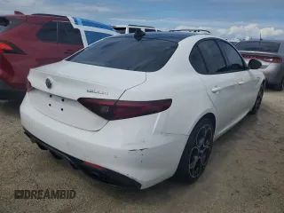 2022 Alfa Romeo Giulia Ti with VIN ZARFAMBN7N7666283, listed as a Copart auction lot 62803554 with 16,347 mi miles and Salvage Title. Bid and sale history available at carsss.com. Image 3.