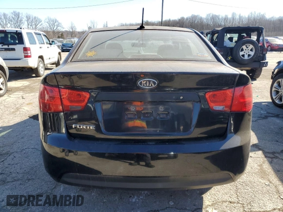 2011 Kia Forte LX with VIN KNAFT4A2XB5344592, listed as a Copart auction lot 42009505 with 161,120 mi miles and Clean Title. Bid and sale history available at carsss.com. Image 6.