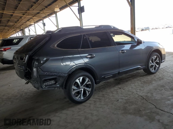 2022 Subaru Outback Touring with VIN 4S4BTAPC7N3101687, listed as a Copart auction lot 49662505 with 233,972 mi miles and Salvage title. Bid and sale history available at DreamBid. Image 3.