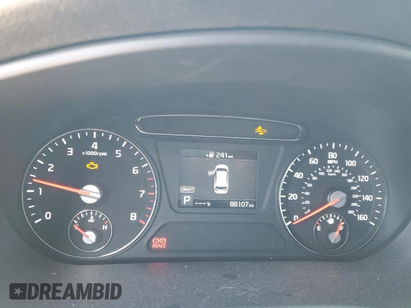 2020 Kia Sorento LX V6 with VIN 5XYPG4A55LG695652, listed as a Copart auction lot 88478465 with 88,107 mi miles and Salvage Title. Bid and sale history available at carsss.com. Image 9.