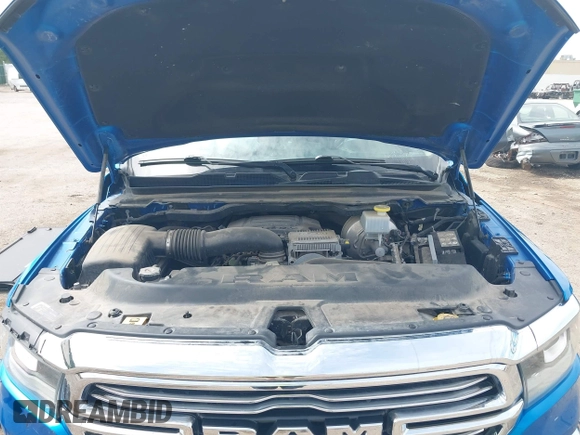 2021 Ram 1500 Laramie with VIN 1C6SRFJT1MN774879, listed as a IAAI auction lot 42242318 with 51,971 mi miles and . Bid and sale history available at DreamBid. Image 10.