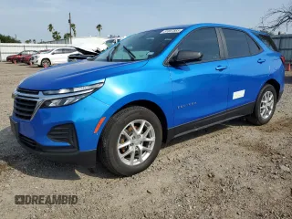 2024 Chevrolet Equinox LS z VIN 3GNAXHEG5RL147068, wystawiony jako Copart lot #51697885 z przebiegiem Nie podano mil oraz Szkoda całkowita • Salvage title. Historia ofert i sprzedaży dostępna na DreamBid. Obrazek 1.