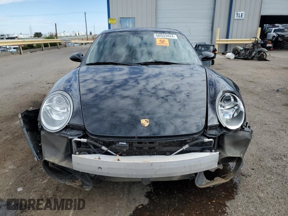 2007 Porsche 911 Carrera S with VIN WP0AB29947S731010, listed as a Copart auction lot 66933424 with 25,651 mi miles and Salvage Title. Bid and sale history available at carsss.com. Image 5.