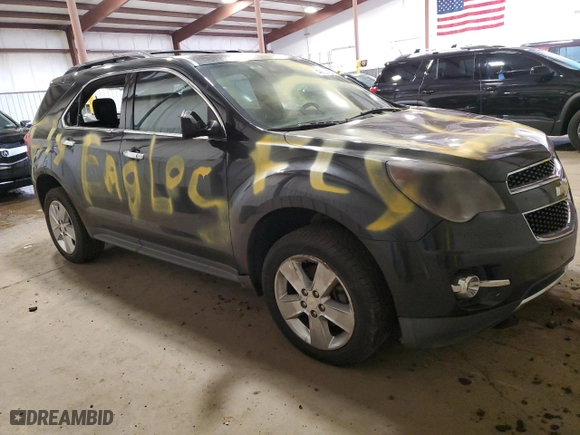 2013 Chevrolet Equinox LTZ with VIN 2GNFLGE38D6265749, listed as a Copart auction lot 48667285 with 0 mi miles and Salvage Title. Bid and sale history available at carsss.com. Image 4.