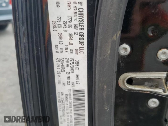 2013 Ram 1500 Express with VIN 1C6RR7KT6DS550981, listed as a Copart auction lot 65243025 with 149,790 mi miles and Clean title. Bid and sale history available at DreamBid. Image 12.
