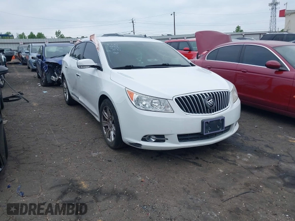 2013 Buick LaCrosse Leather with VIN 1G4GC5E34DF143330, listed as a IAAI auction lot 42127851 with 198,020 mi miles and . Bid and sale history available at DreamBid. Image 1.