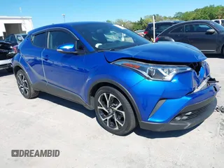2018 Toyota C-HR XLE with VIN JTNKHMBXXJ1004583, listed as a IAAI auction lot 41836250 with 119,858 mi miles and . Bid and sale history available at DreamBid. Image 1.