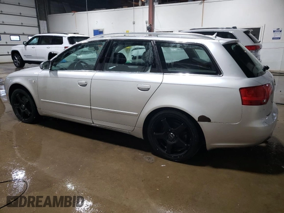 2007 Audi A4 2.0T with VIN WAUKF78E87A178689, listed as a Copart auction lot 88224695 with 244,045 mi miles and Clean Title. Bid and sale history available at carsss.com. Image 2.