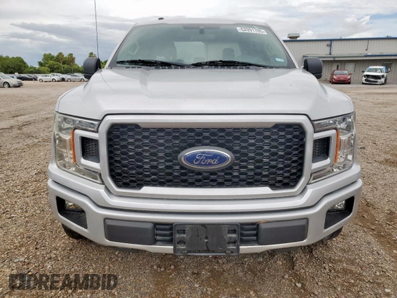 2019 Ford F-150 XL with VIN 1FTEW1C54KKF26298, listed as a Copart auction lot 62091785 with 108,889 mi miles and Salvage title. Bid and sale history available at DreamBid. Image 5.