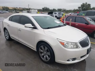 2013 Buick LaCrosse Premium 1 with VIN 1G4GF5E34DF311085, listed as a IAAI auction lot 41551588 with 205,444 mi miles. Bid and sale history available at carsss.com. Image 1.